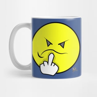 Fuck You Middle Finger Emoji by GT Artland Mug